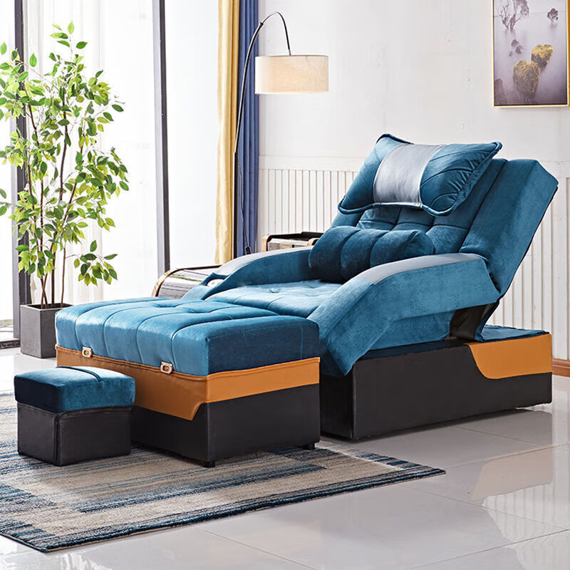 生态宜家官方直销单人沙发电动采耳椅按摩可躺会所浴场沐足浴室推背