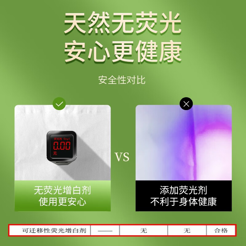 惠寻京东自有品牌300张抽纸100抽/包面巾纸S码 2包