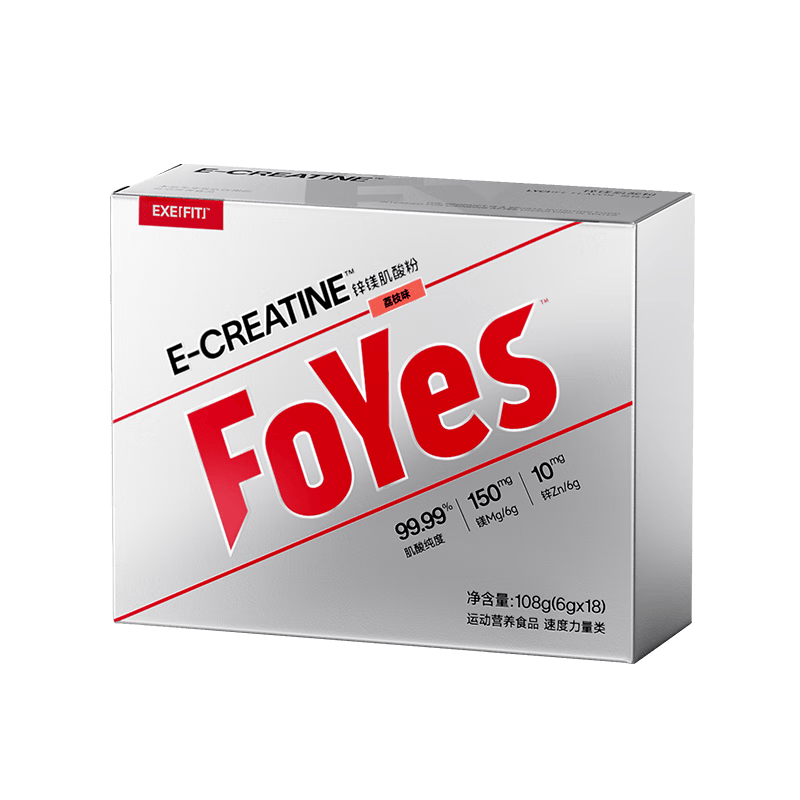 FoyesFoYes锌镁肌酸108g荔枝味