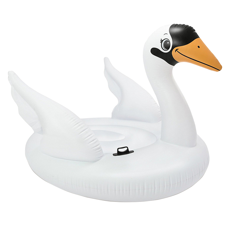 INTEX 57557小天鹅坐骑 水上动物游泳圈充气坐骑浮排戏水冲浪小孩