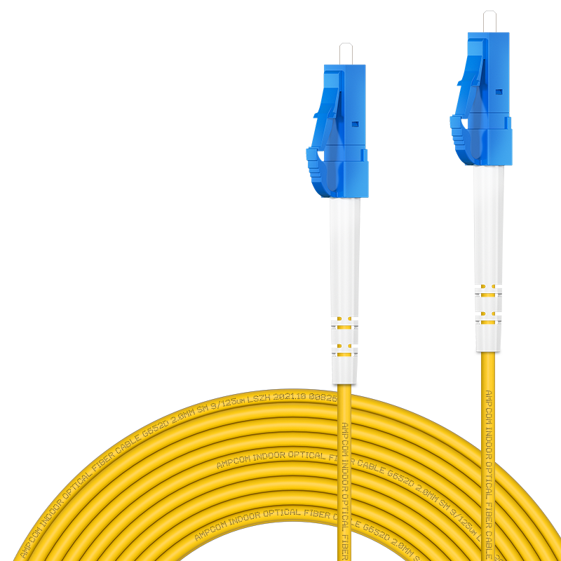 安普康(AMPCOM)电信级LC-LC光纤跳线 低烟无卤9/125μm单模收发器尾纤入户光纤线光模块专用 15米 ASM2LC1215
