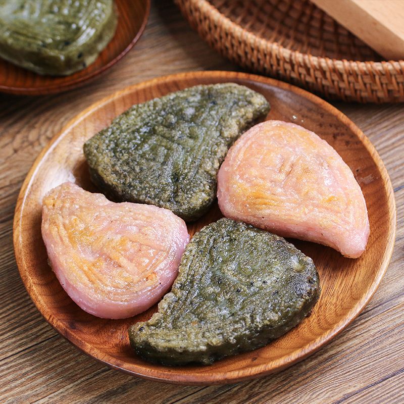 粿特色小吃汕头鼠粬粿传统手工韭菜粿小时候的味 红桃粿 鼠壳粿各1