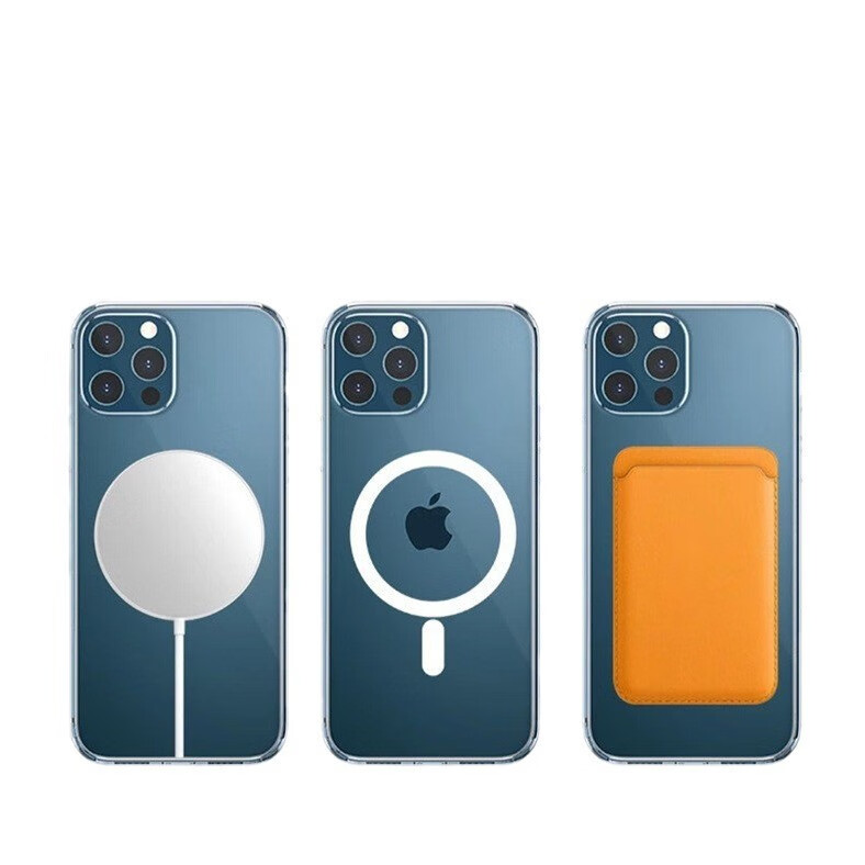 【严选百货】适用苹果16手机壳磁吸x亚克力15透明 护镜光面磁吸【带镜头膜】 iPhone16