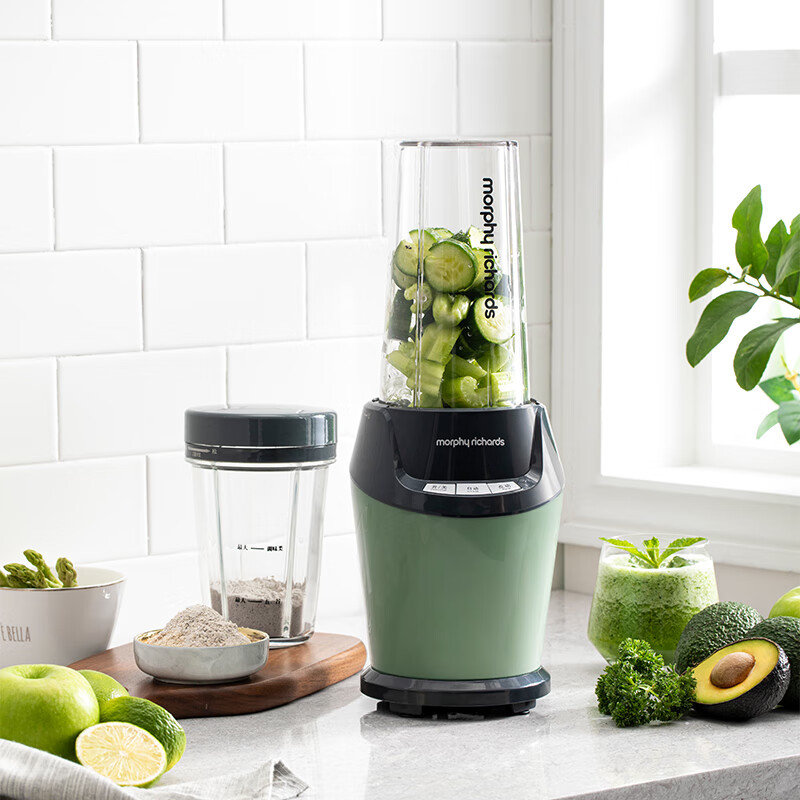 摩飞电器(morphyrichards)破壁机家用多功能料理机研磨辅食机榨汁机mr