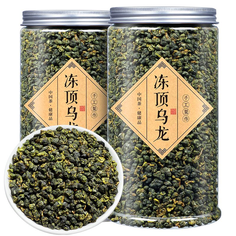 禾澹冻顶乌龙茶兰贵人山高山甘甜浓香型人参乌龙茶叶 如图