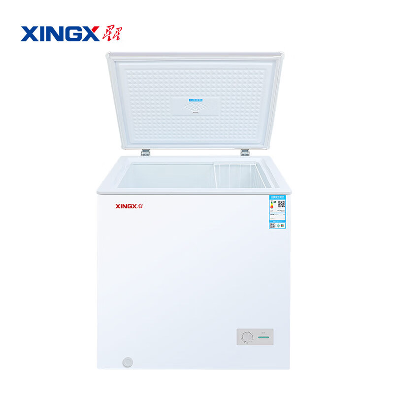 星星（XINGX）冰柜小型家用冷冻冷藏转换单温微霜卧式冷柜节能冰箱顶开门 BD/BC-103QE