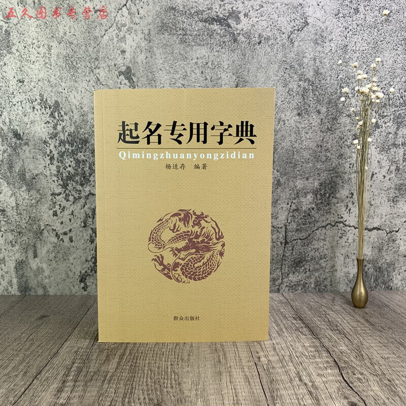 起名专用字典 起名字典 杨适存 宝宝起名姓名学数理吉凶简表专为取名起名书籍起名学周易经典书籍畅销书排行