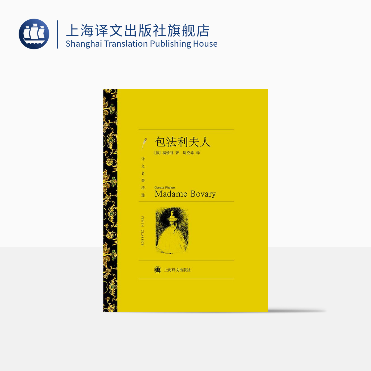 包法利夫人 居斯塔夫·福楼拜著 周克希译 译文名著精选 世界名著 法国文学小说 外国名著经典读物 上海译文出版社 正版