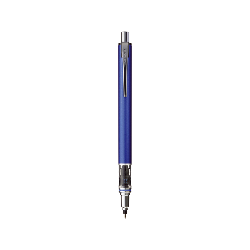 三菱（uni）KURUTOGA自动铅笔 0.7mm不断铅绘图学生考试活动铅笔M7-559 军蓝杆 单支装