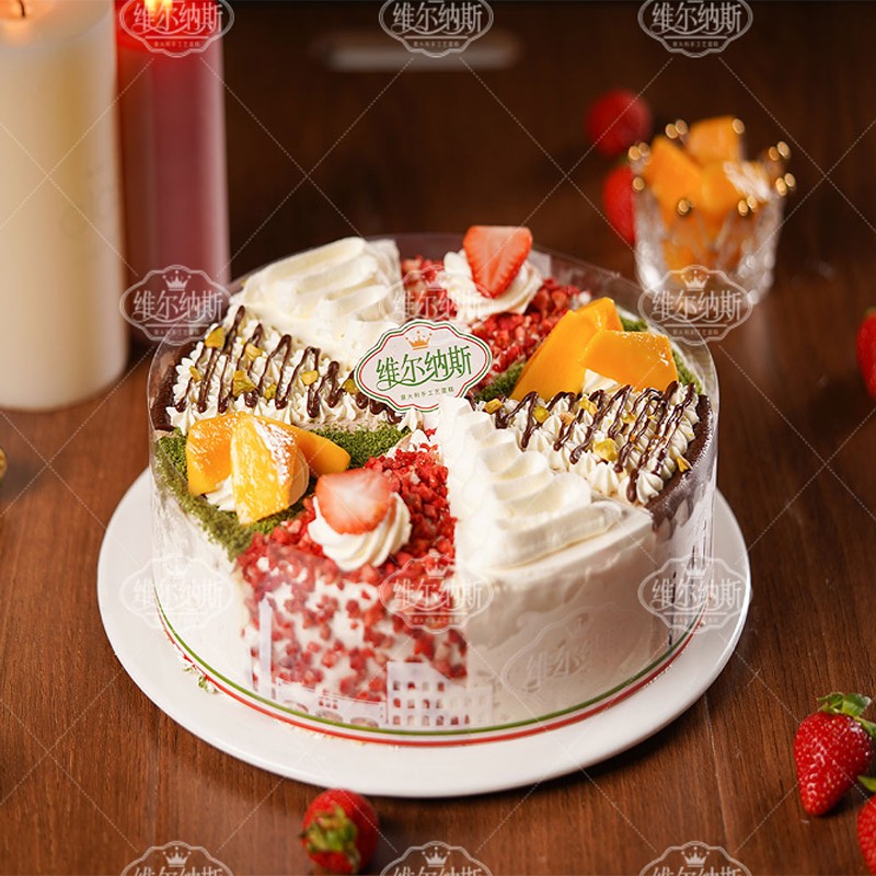 【同城配送】维尔纳斯6英寸冰淇淋蛋糕 生日蛋糕(17选1) 新招牌4口味8