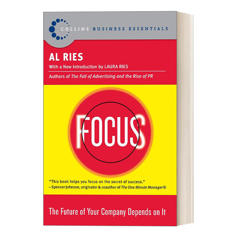 focus 英文原版 聚焦 决定你企业的未来 定位之父al ries艾里斯 英文