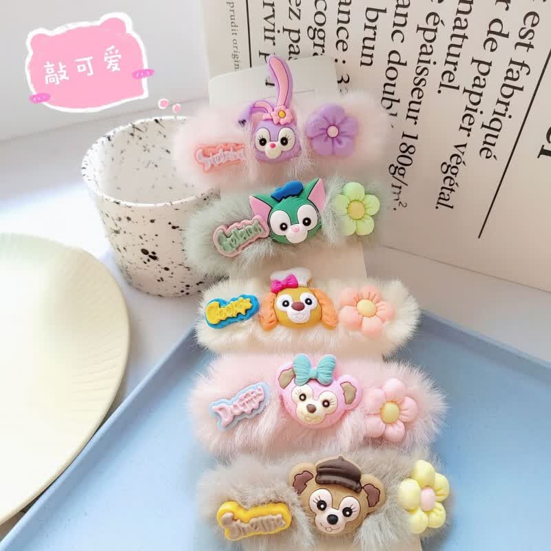 芙逸儿 发绳韩版少女毛绒发圈可爱卡通大肠圈扎头发头绳秋冬甜美发饰 卡通发绳【3个装】款式随机属于什么档次？