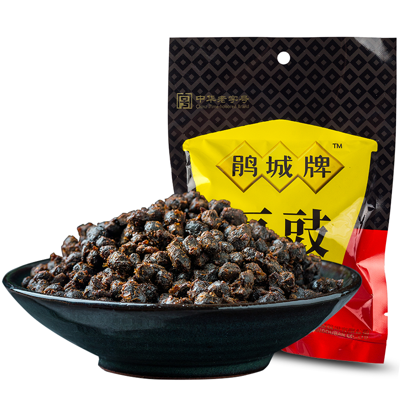鵑城牌（juanchengpai） 袋裝豆豉150g*5袋四川特產(chǎn)干風味豆豉四川調料中華老字號