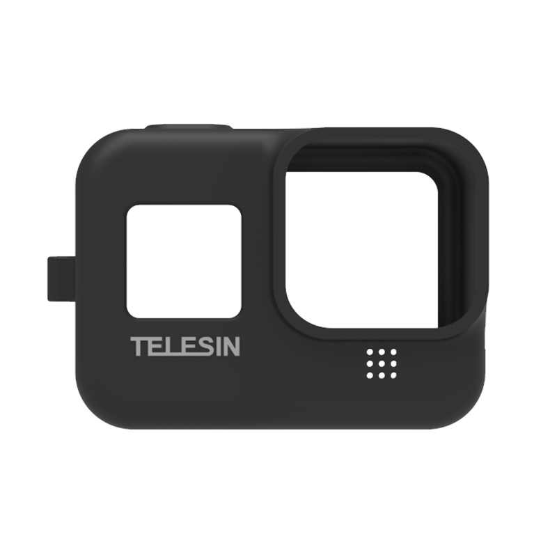 TELESIN GoPro8硅胶套hero8配件硅胶保护套机身保护防磕保护壳 黑色