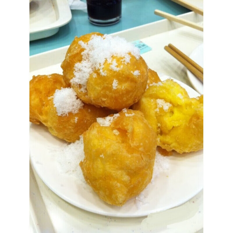 clcey小吃清真炸糕1份5个特产 1份(5个)配白糖f