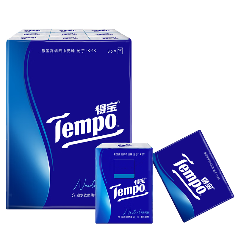 �ñ���TEMPO��һ��ͬ�� ����ֽ ��������4��7��*12�� ʪˮ���� ֽ��С�� ���ֽ 8.8Ԫ