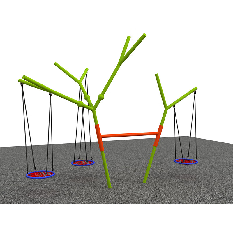 公园健身器材秋千户外网红秋千多人旋转摇摆幼儿童公园定制组合小景区
