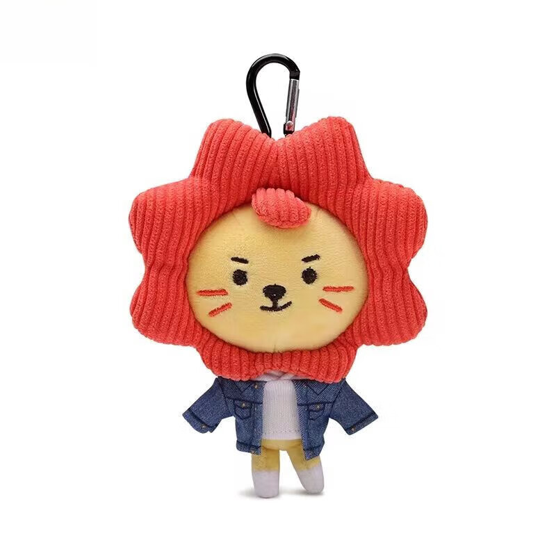 萨默斯莱阳公仔roy6王源莱阳周边玩偶可爱钥匙扣包包小挂件毛绒绒公仔