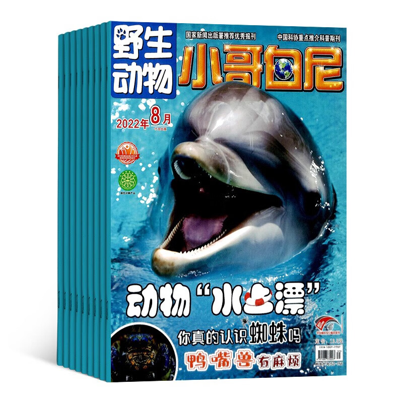 【预订【杂志预计10月发货】小哥白尼野生动物画报杂志订阅 2023年10月起订 1年共12期 杂志铺（先发“杂志订阅清单”）