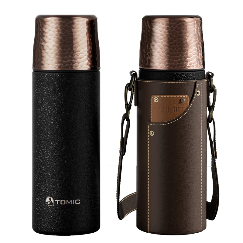 特美刻(TOMIC)黃玫瑰水杯燜茶保溫杯大容量悶泡杯陶瓷內(nèi)膽茶水分離泡畢業(yè)季禮物 冰花白420ml銀茶隔+陶瓷內(nèi)膽