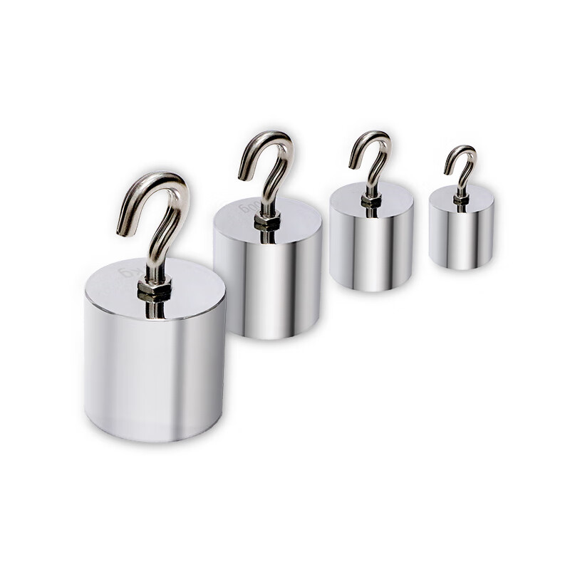 天平砝码1/20/10kg500g5kg100g1公斤2kg带挂钩法码 m1级单钩砝码50g