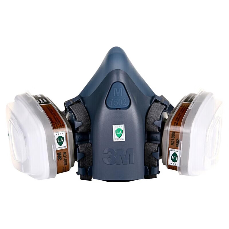 火焰战士3m7502防毒面具喷漆专用煤矿防尘口罩化工气体粉尘工业油漆全