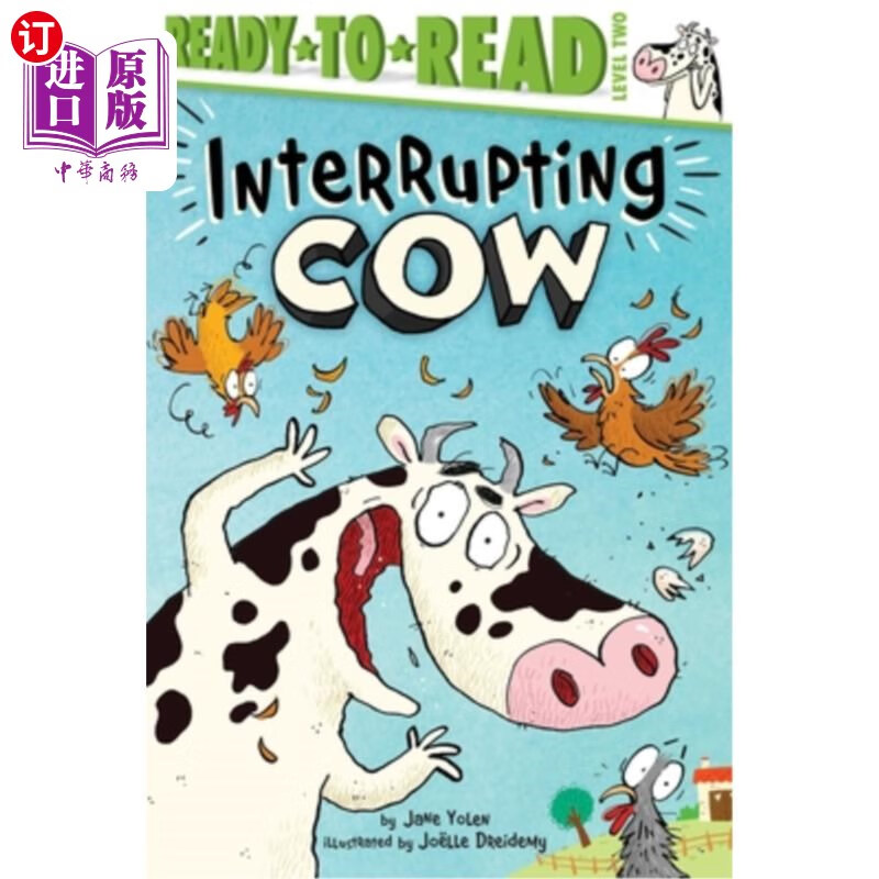 海外直订interrupting cow: ready-to-read level 2 中断奶牛:准备