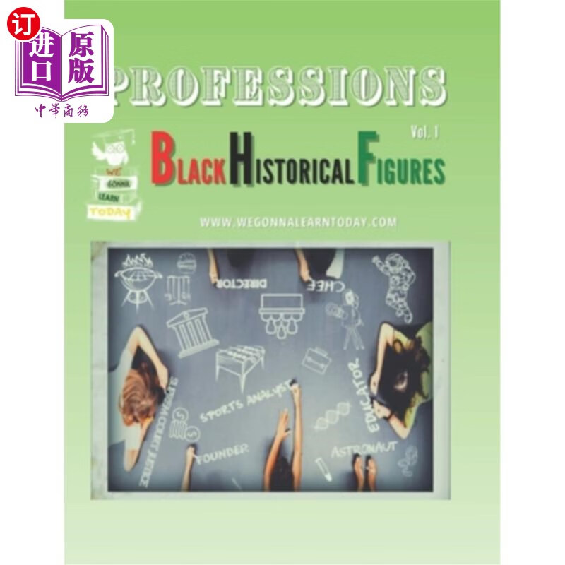 海外直订professions: black historical figures 职业:黑人历史人物