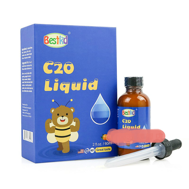 bestkid贝斯凯钙 c20饮液 柠檬酸钙 液体钙 60ml/瓶