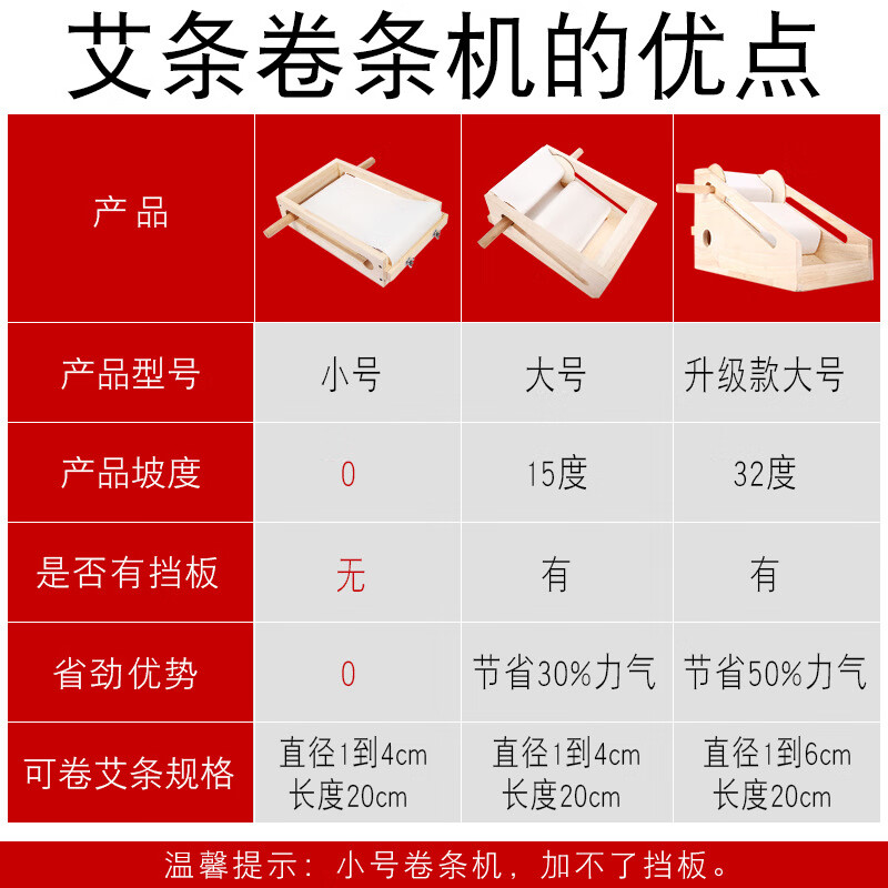 亚弗家用艾条机手工卷艾灸条工具手动小型制作艾草条艾柱仪器卷艾器具