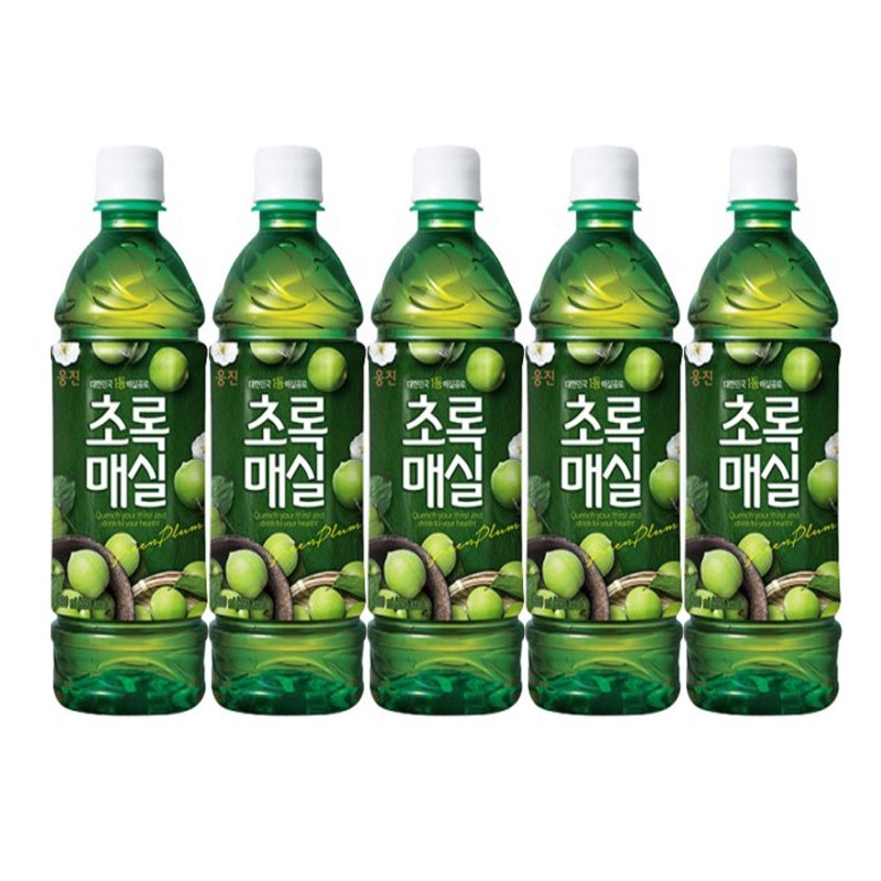 熊津韩国进口woongjin熊津萃雅源青梅汁青梅味饮料饮品 熊津青梅汁500