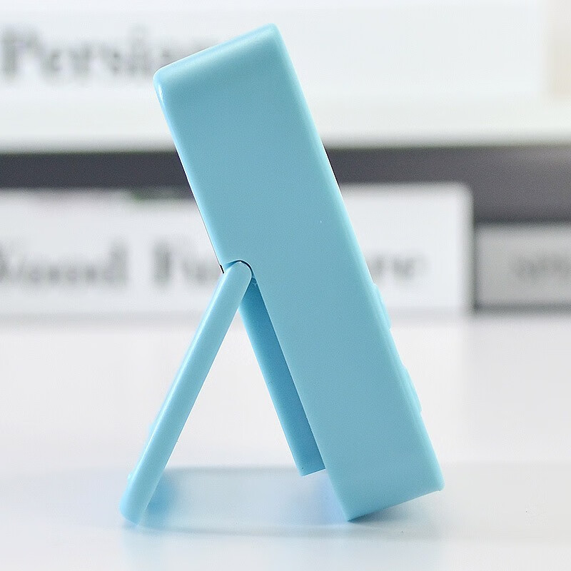 万梭 电子厨房定时器计时器闹钟秒表多功能提醒器大声学生倒计时器 天空蓝【震动版】DZ-006