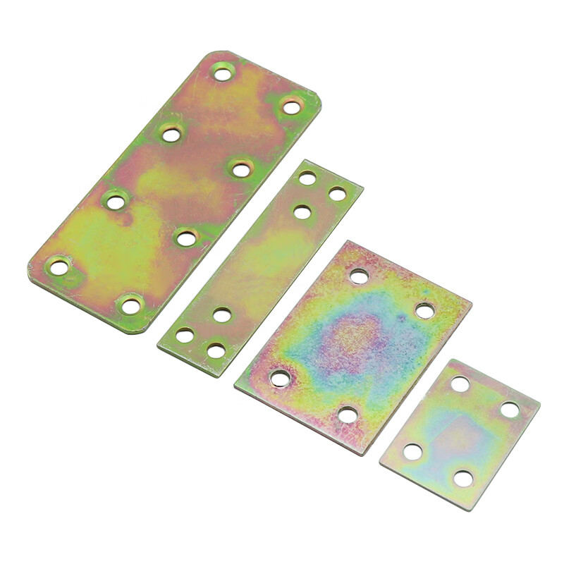 铁角码直片木板桌椅平面连接件90度直角固定片器l型支架五金配件 27号