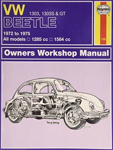 预订 VW Beetle 1303, 1303S & GT (72 - 75) Haynes Repair Manual