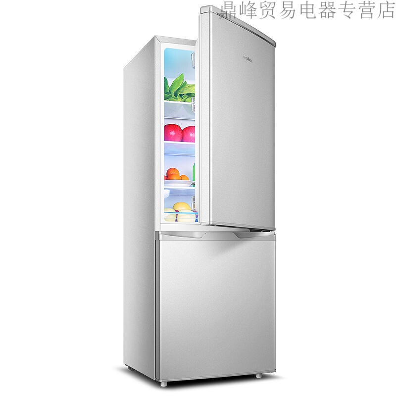 荣事达冰箱 电冰箱bcd-160l9rsz家用厨房租房双门冷藏冷冻160升l直冷