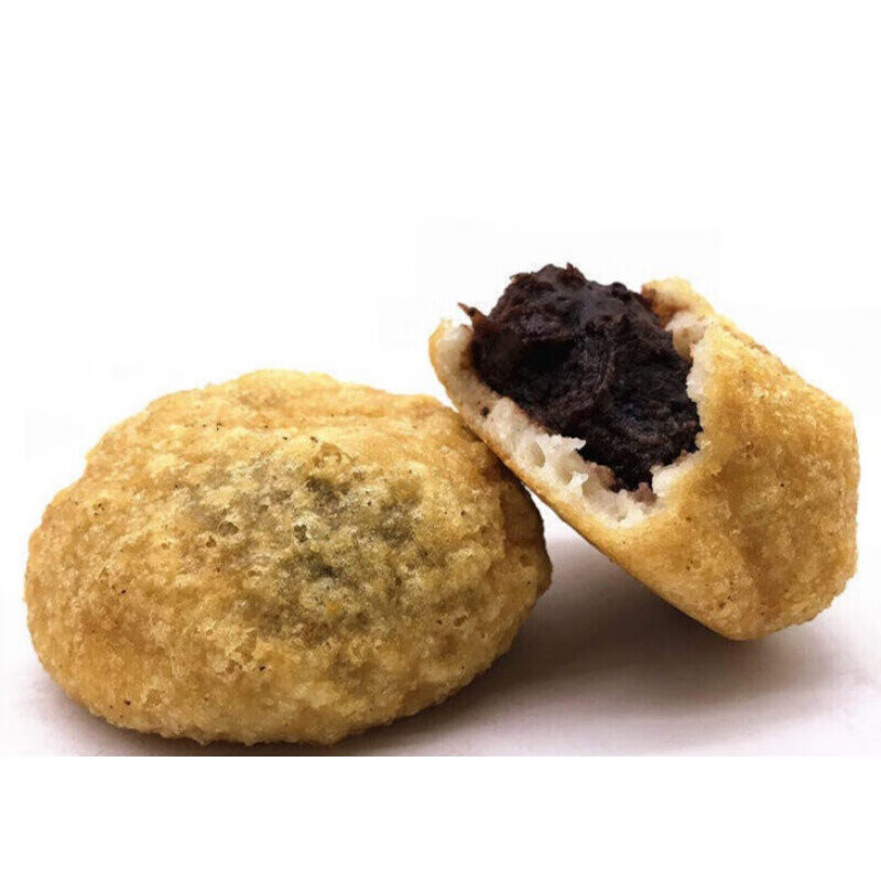 天津特产耳朵眼炸糕  现炸清真糕点中华真空包装 传统豆沙馅6个 0g