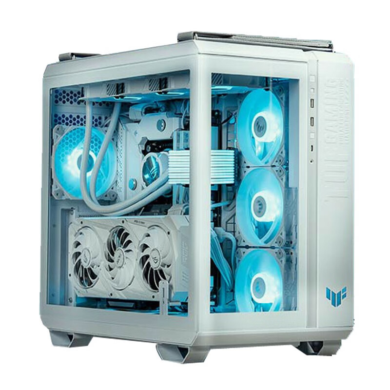 华硕（ASUS） TUF GAMING GT501/502 支持ATX主板/侧透玻璃单机箱 TUF GAMING GT502白弹药库