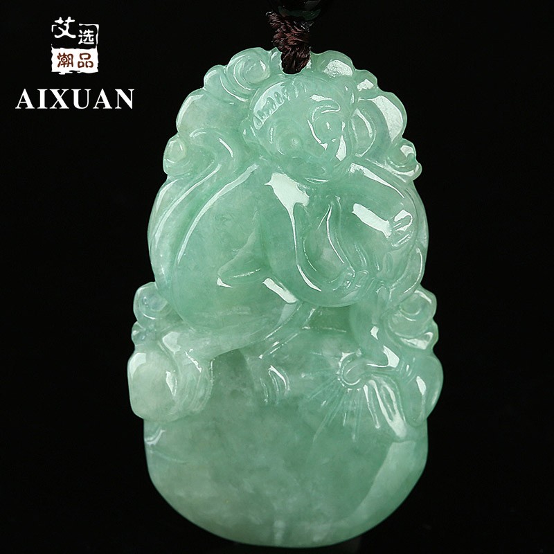【艾选潮品】翡翠吊坠：奢华与典雅的完美结合|手机京东怎么看翡翠吊坠历史价格走势