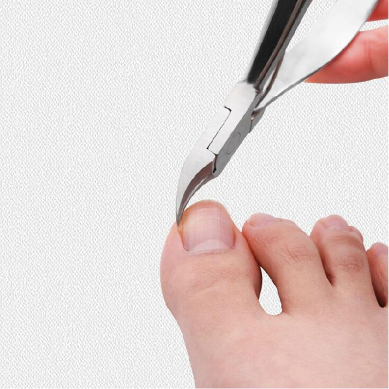 芈硕(mi shuo)鹰嘴脚趾甲剪斜口修脚指甲钳工具用指甲剪刀套装 两件套