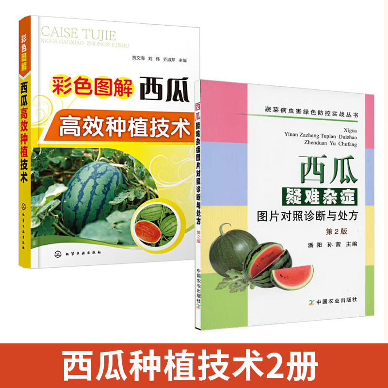 全2册西瓜疑难杂症图片对照诊断与处方第2