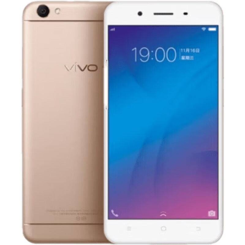vivo Y66 /y66i 智能安卓手机 备用机 工作机 老人机 二手手机 全网通 金色 3GB+32GB 9成新