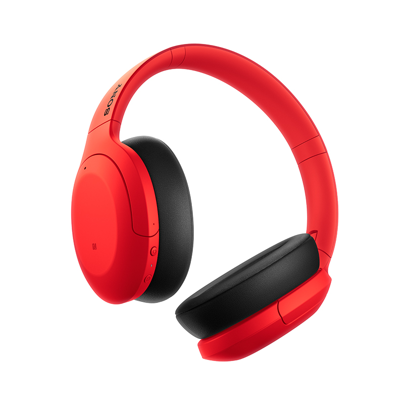 索尼（SONY）WH-H910N 蓝牙降噪无线耳机 头戴式Hi-Res音质游戏耳机 手机耳机（hear系列 红色）