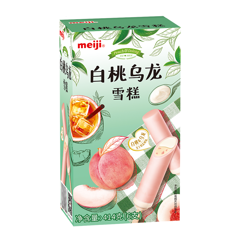 meiji 明治 白桃乌龙雪糕 414g