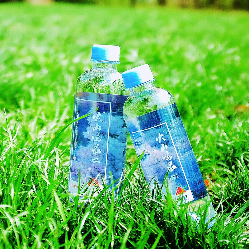 火山鸣泉 饮用天然水炫彩470ml*15瓶 整箱 含天然小苏打