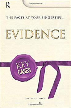 预订 key cases: evidence