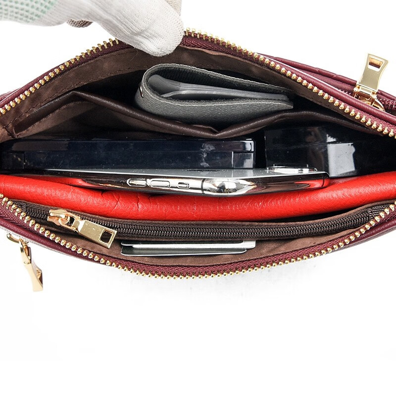 晶轼母亲节礼物斜挎包小包包女包2025新款中年女士妈妈包单肩包手机包 蓝色