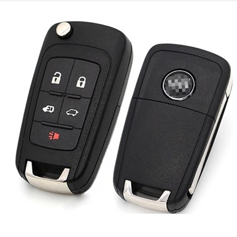 千奇梦适用别克新gl8遥控器钥匙替换外壳 折叠钥匙外壳 新gl8钥匙外壳