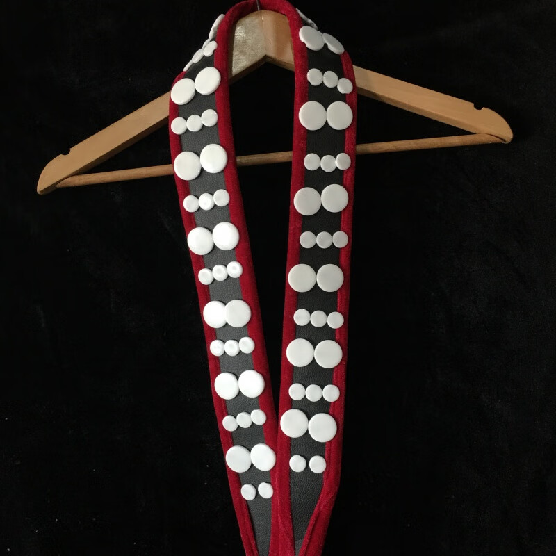 彝族服英雄带 凉山男装配饰彝族男士英雄结都塔有