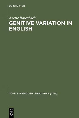 预订 genitive variation in english