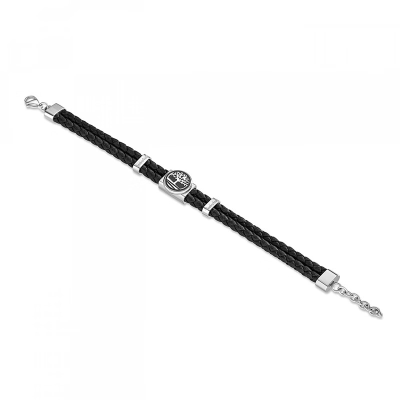 添柏岚（Timberland）男士手链手镯时尚潮流个性编织手绳首饰装饰手环送男友生日礼物 TDAGB0001901